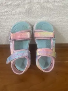 （ゼフィ様専用）SKECHERS Heart Lights サンダル 18cmのサムネイル
