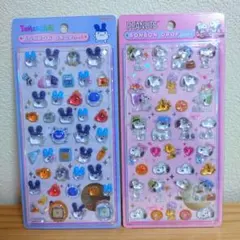 ボンボンドロップシール たまごっち みみっち スヌーピー
