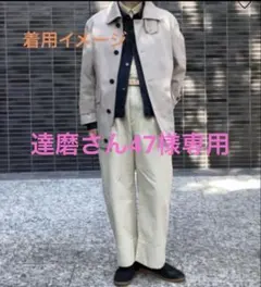 UNIQLO U ハーフコート　メンズMサイズ