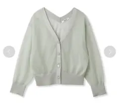 【送込】スナイデル ショートシアーカーディガン