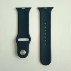 純正 Apple Watch 41mm スポーツバンド・アビスブルー S/M