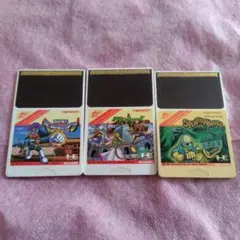PCエンジン　ナムコ系ソフト3本セット（ベラボーマン他）