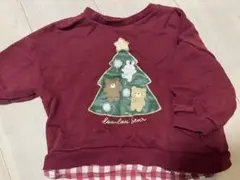 90トレーナー　クリスマス　女の子