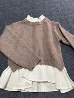 シャギーニット トップス