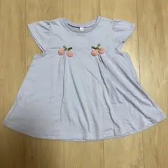 ☆新品 アプレレクール チュニック フレアTシャツ　プティマイン さくらんぼ☆