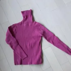 キッズ用ハイネックスプリングセーター