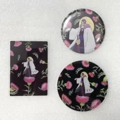 BLEACH　涅マユリ　botania　缶バッジ　コースター　カード　3点セット