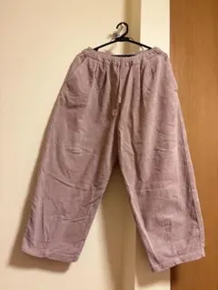 カーブパンツ ワイドパンツ