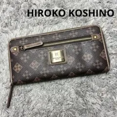 HIROKO KOSHINO ヒロココシノ 長財布 ラウンドファスナー レザーのサムネイル