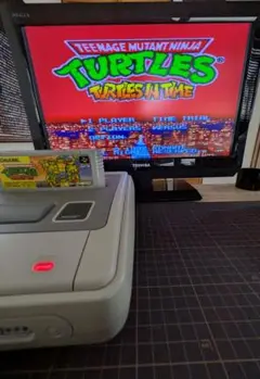 SFC ミュータントタートルズ タートルズインタイム(ソフトのみ)