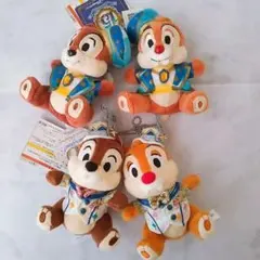 【匿名・即購入可】チップとデール シー15周年、20周年ぬいぐるみバッジ