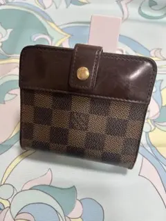 ルイヴィトン⭐︎ダミエ⭐︎コンパクトジップ⭐︎二つ折り財布