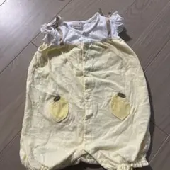 petit main 黄色ロンパース 70サイズ