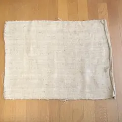 ジュート生地 　コーヒー麻袋ハギレ　75✕57㎝　匿名配送　【AS512143】