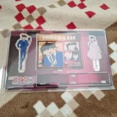 【新品未使用】名探偵コナン展　アクリルジオラマセット　工藤新一　毛利蘭　アクスタ