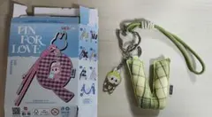 ラブブ LABUBU PIN FOR LOVE アルファベット V