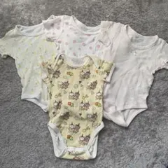 ベビー肌着セット 70cm 動物柄・ドット柄