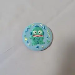 サンリオ ハンギョドン 刺繍缶バッジ