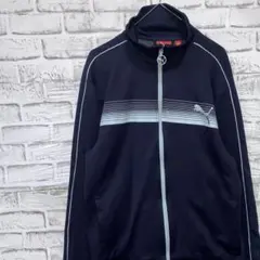 プーマ ジャージ　トラックジャケット　S ネイビー　0820