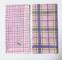 Ralph Lauren ラルフローレン　ガーゼハンカチ　２枚セット＊未使用品＊