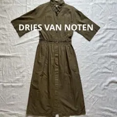 DRIES VAN NOTEN シャーリングシャツワンピース 半袖のサムネイル