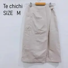 Te　chichi　テチチ　巻きスカート風　スカート　タイトスカート　前スリット