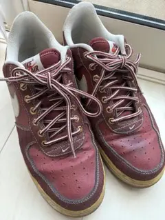 NIKE Air Force 1 27.5cm レッド 中古 AF1