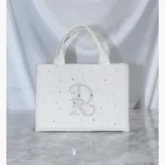 Darich ダーリッチ DRエンブロイダリービジューミニトートバッグ sax