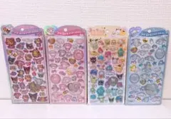 り*す様 【正規品】サンリオ　うるちゅるポップシール　4種