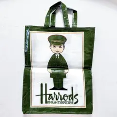 ハロッズ ドアマン Harrods トートバッグ PVCコーティング ロンドンのサムネイル