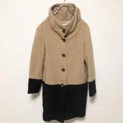 【STRAWBERRY-FIELDS】(F)ウール混ロングコート/秋冬アウター