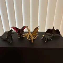 ゴジラHGシリーズ5点セット売り ゴジラ　デストロイア　キングギドラ ラドン　他