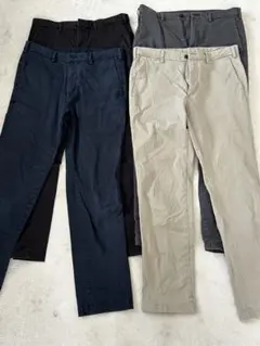 チノパン 4色セット サイズ79cm UNIQLO、 GU