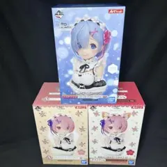 一番くじ リゼロ アートスケールフィギュア