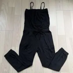 UNIQLO キャミソール サロペット オールインワン　BLACKのサムネイル