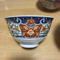 花柄陶器丼5個セット