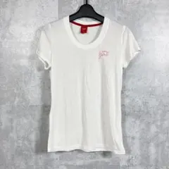 N368−2/02◯ tommy girl 半袖Tシャツ ホワイト 刺繍ロゴのサムネイル