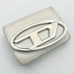 DIESEL ディーゼル 三つ折り財布 レザー コンパクト財布 ホワイト 1DRのサムネイル