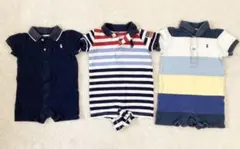ラルフローレン ロンパース 3点セット まとめ売り