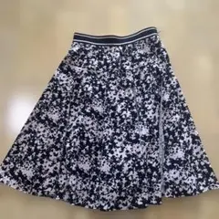 EPOCA フラワープリント フレアスカート38