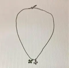 幸せの四つ葉のクローバーネックレス♪