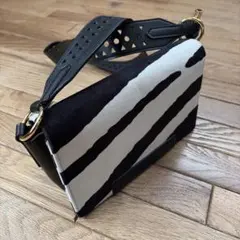 ステラマッカートニー　ゼブラバッグ