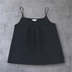 SIMPLICITE レディース キャミソール ブラック トップスのサムネイル