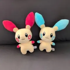 ポケドールミニチュアコレクション プラスル マイナン 2点セット 新品 最安値 Yahoo!オークション -「プラスルマイナン」(ポケットモンスター