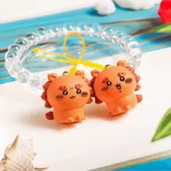 ちいかわ あうんシーサー 根付ストラップ（2個セット）