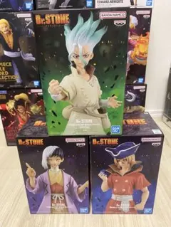 Dr.stone フィギュア 3点まとめ売り -造形の科学- - メルカリ