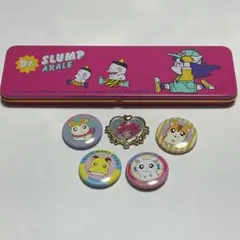 Dr.スランプ アラレちゃん ストラップ 缶バッジ セット - メルカリ