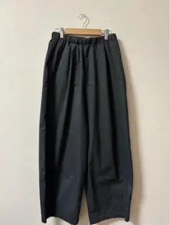 LEPSIM レプシム　スラックスコクーンパンツ　チャコールグレーのサムネイル
