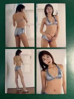 レースクイーン 内田亜紗子 生写真 6枚セット①ハガキサイズ(水着