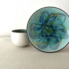 M910 ◯陶器製　カップ＆ソーサー【未使用】美しい